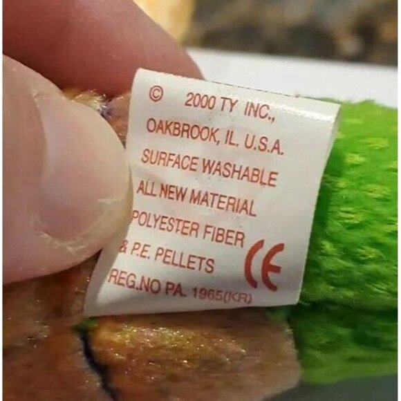 TY Beanie Baby - GLOW the Lightning Bug (10.5 inch) Stuffed Animal Toy - Picture 8 of 9